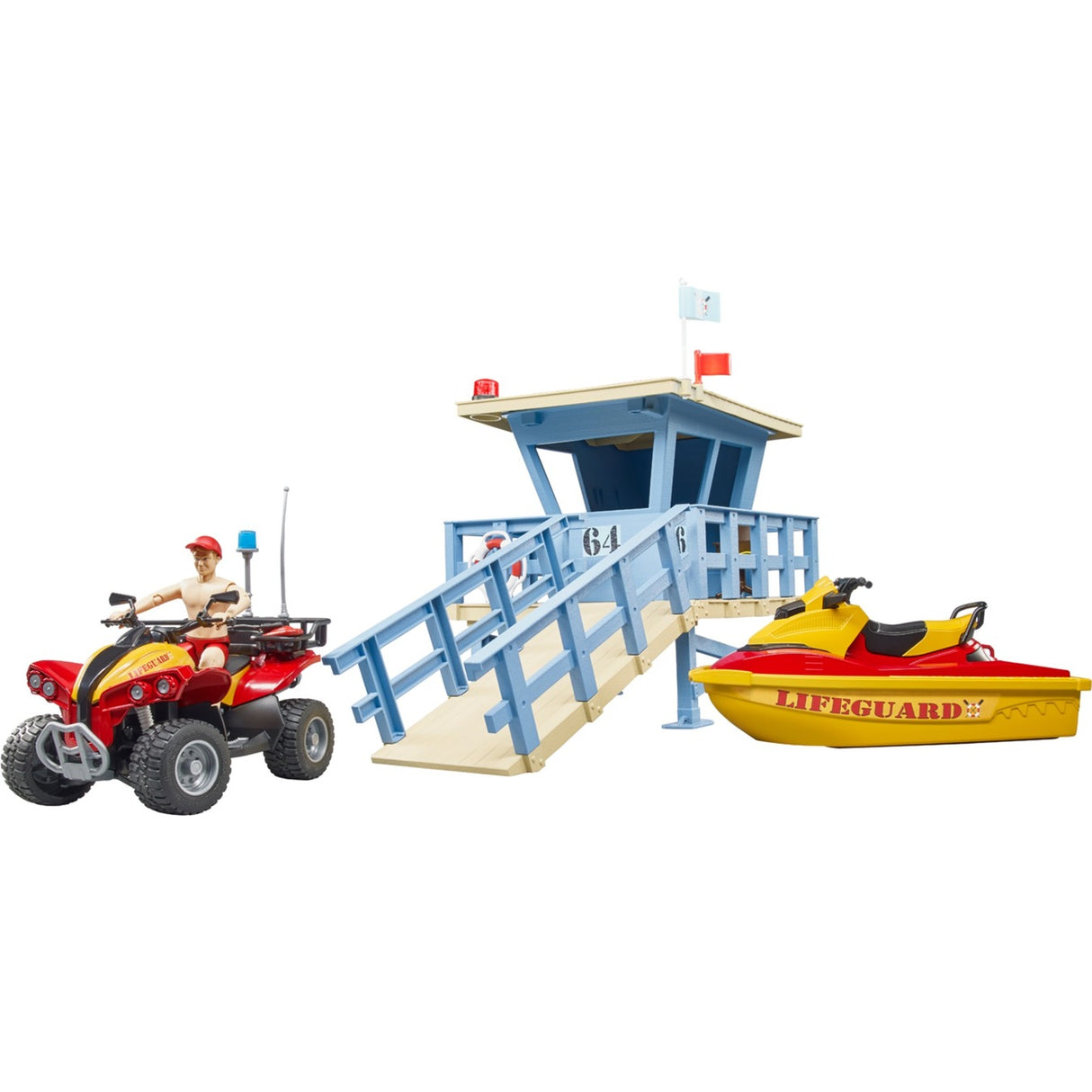 Bruder Bruder Bworld Rescue Brigade Station