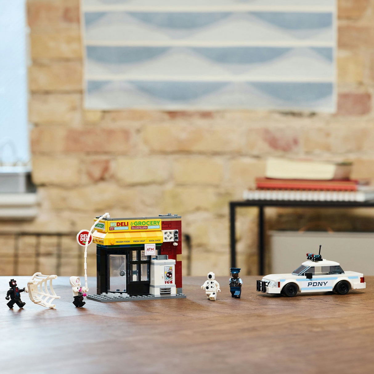 Lego super-heróis 76311 verso-aranha: milhas morales vs.