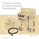 Club 3d usb-c 80gbps certificeret 240w 8k 240hz