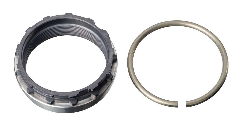 Rohloff splined carrier adapter with snap ring circlip small