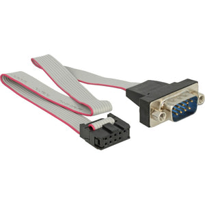 Delock Cable RS-232 Serial Pin Header Kvinne til DB9 Mal
