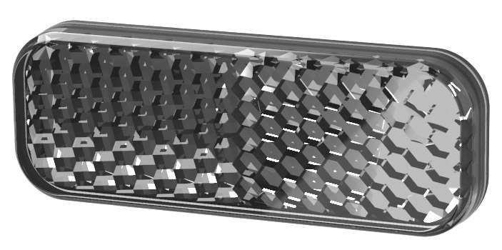 Acid front reflector