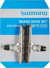 Shimano rim brake pad set s70c v-brake silver