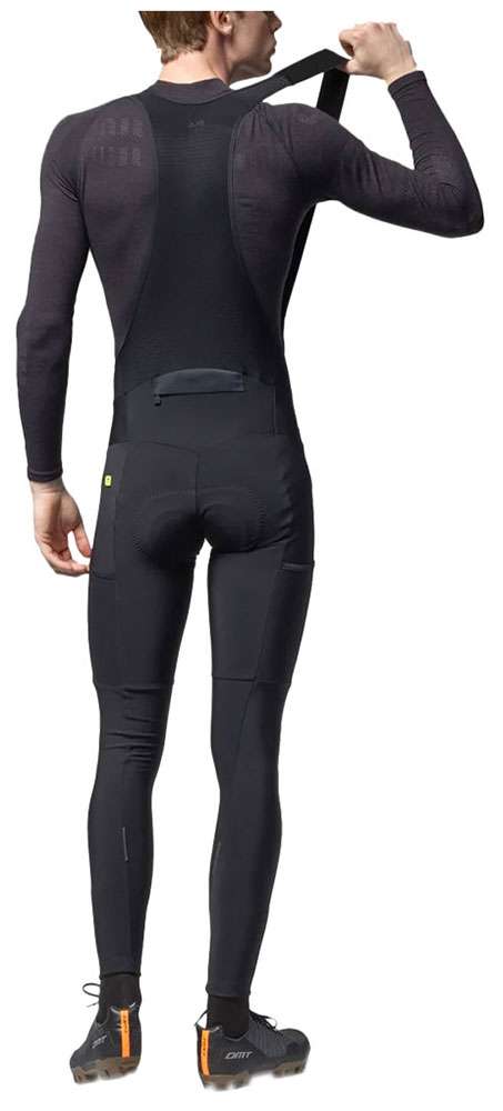 Alé stones cargo 2.0 - bib tights with pad