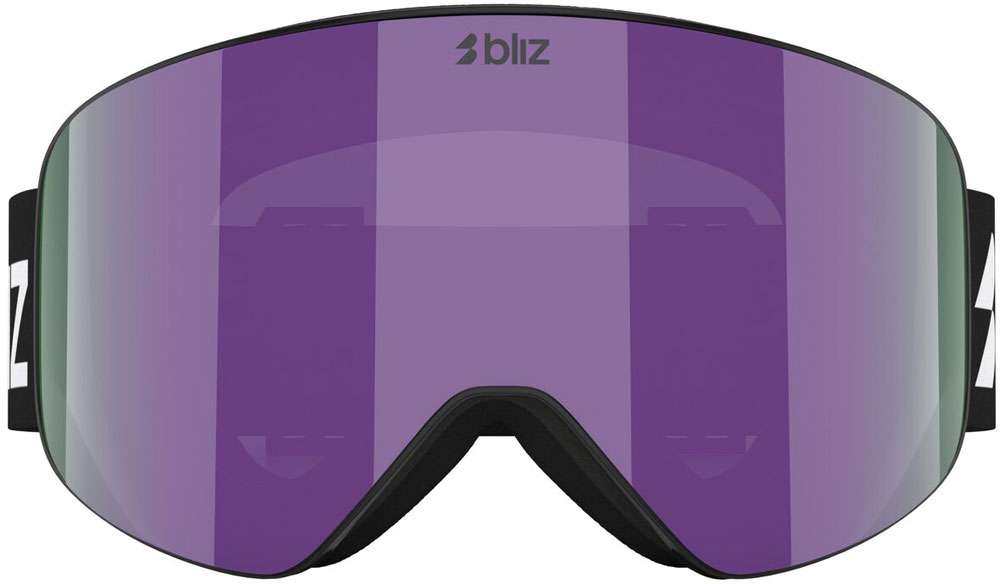 Bliz flow brown w purple multi - ski goggle