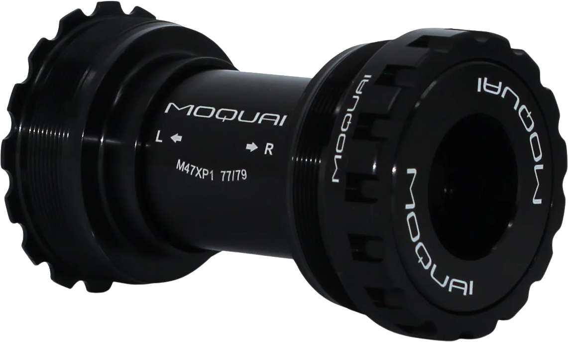 Moquai t47a 77mm stainless steel bottom bracket
