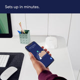 Eero 6+ mesh WiFi system, 3 mesh routers (white)