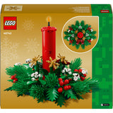 Lego 40743 estaciones decoración de mesa navideña
