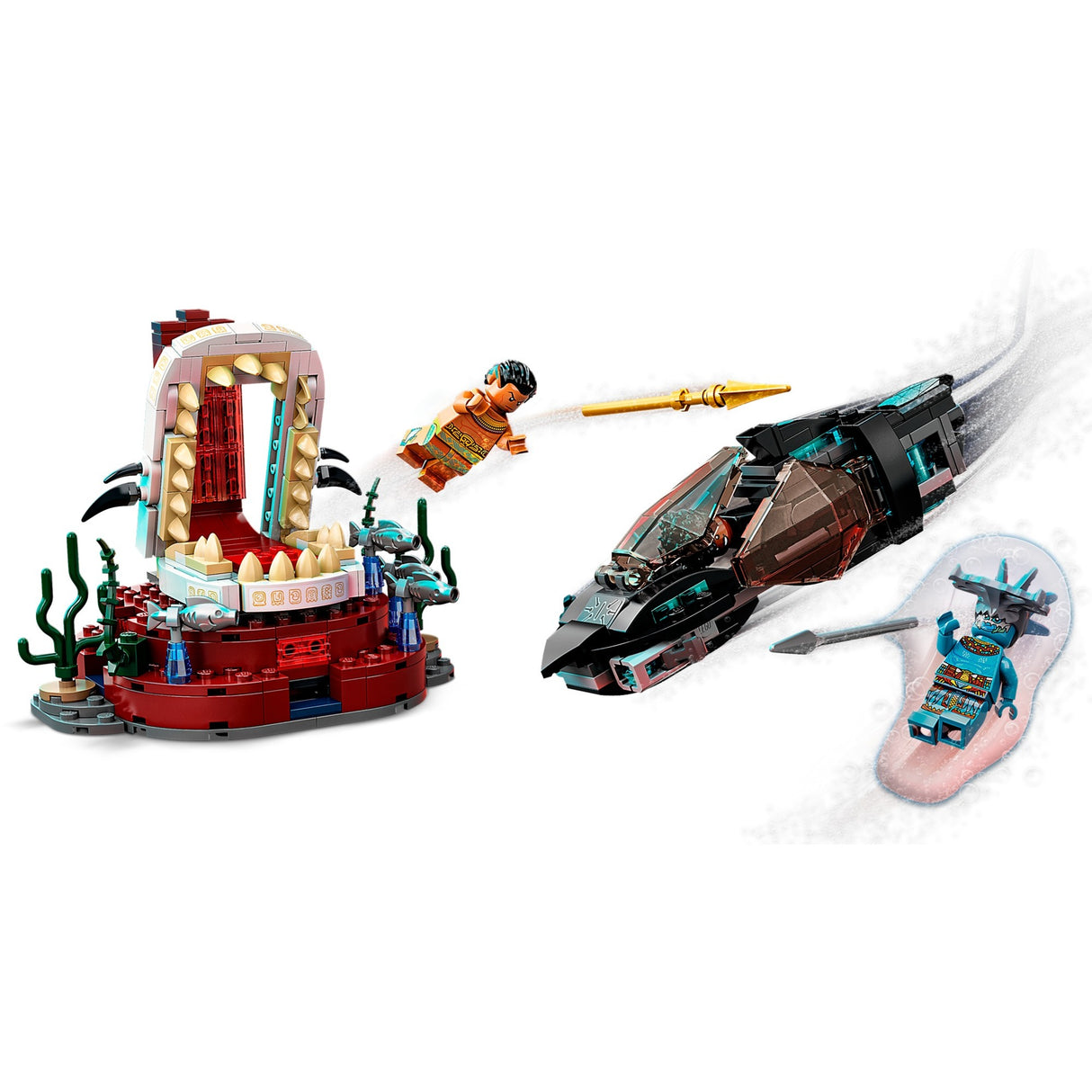LEGO Marvel King Namor’s Throne Room Building Toy (76213)
