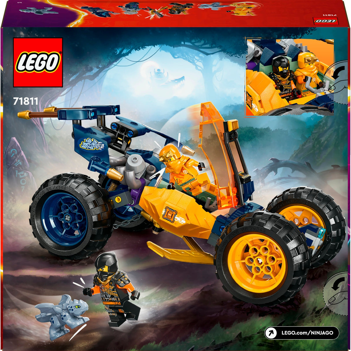 Lego Ninajago 71811 Ariff Ninjerrestruggy