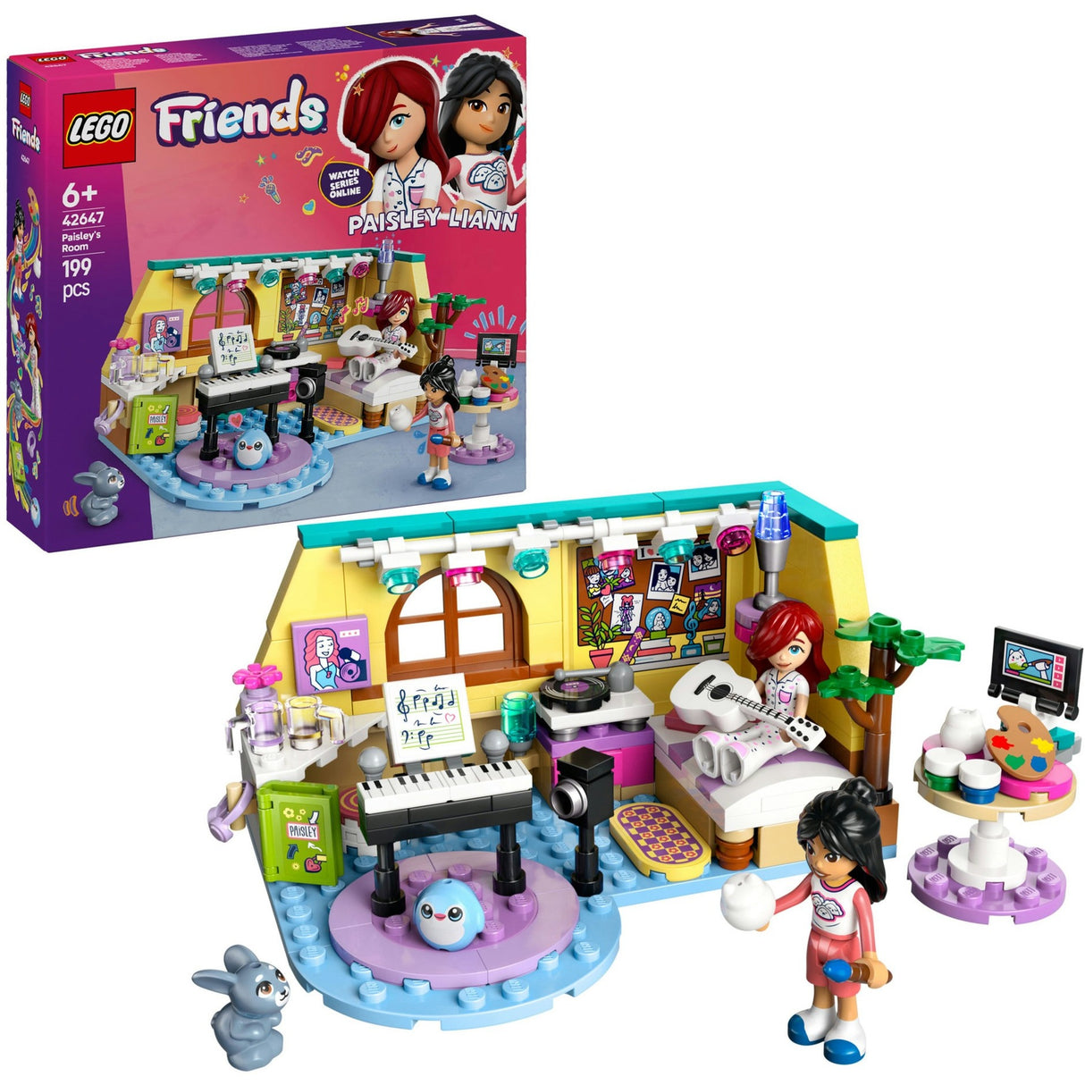 Lego friends 42647 paisleys værelse