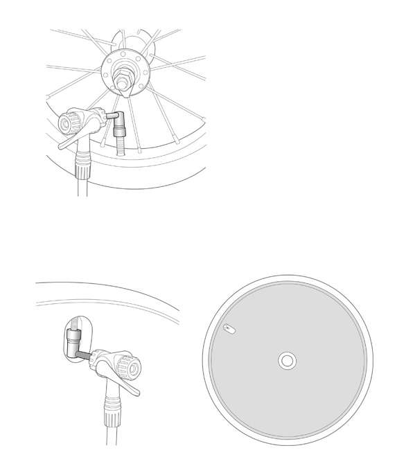 Topeak pressure-rite valve adapter