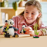Lego creator 31165 vilde dyr: panda familie