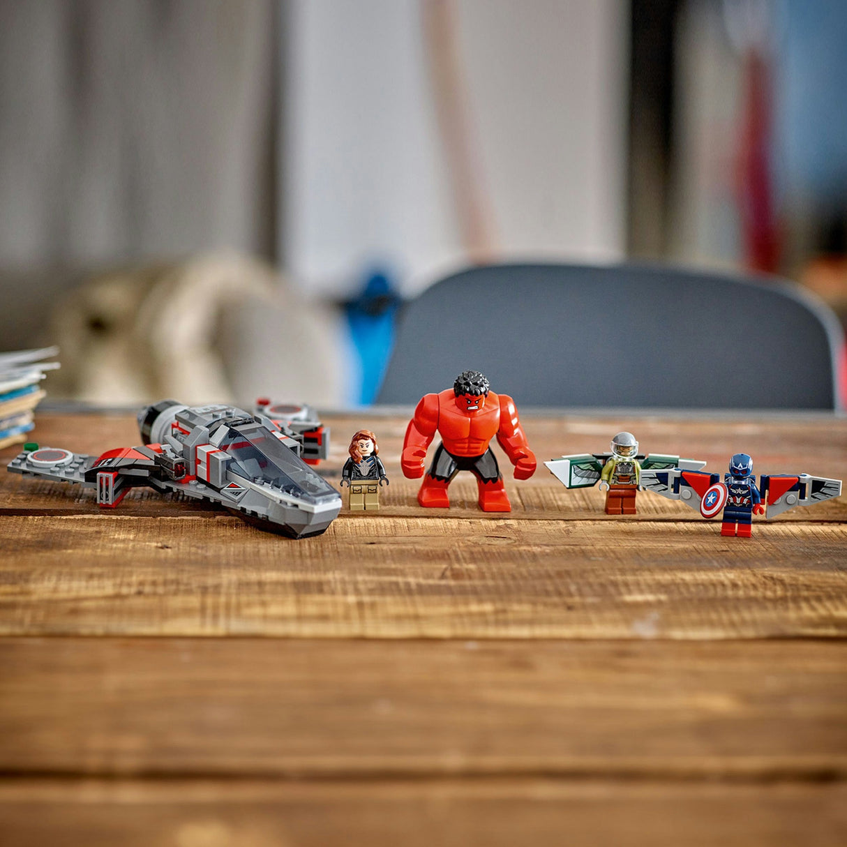 Lego Marvel 76292: il duello tra Captain America e Red Hulk