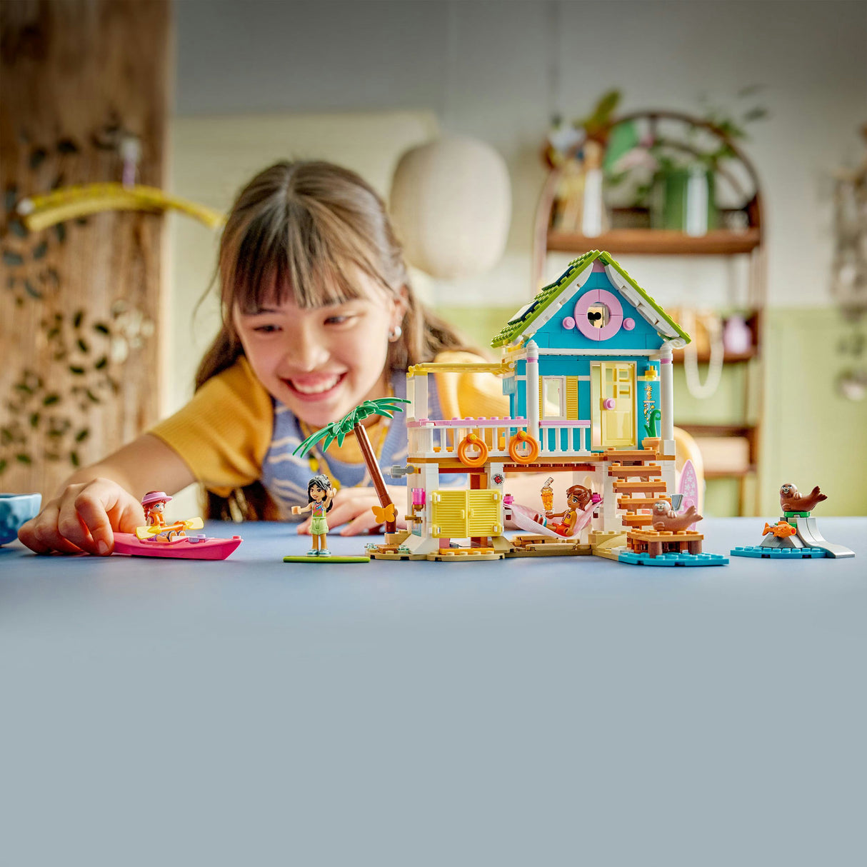 Plážový domek Lego friends 42699 s tuleni