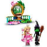 Lego 75682 böse Elphaba- und Glinda-Figuren