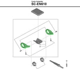 Shimano clamp for steps sc-en610 display holder