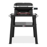 Weber lumin compact con base, barbecue nero