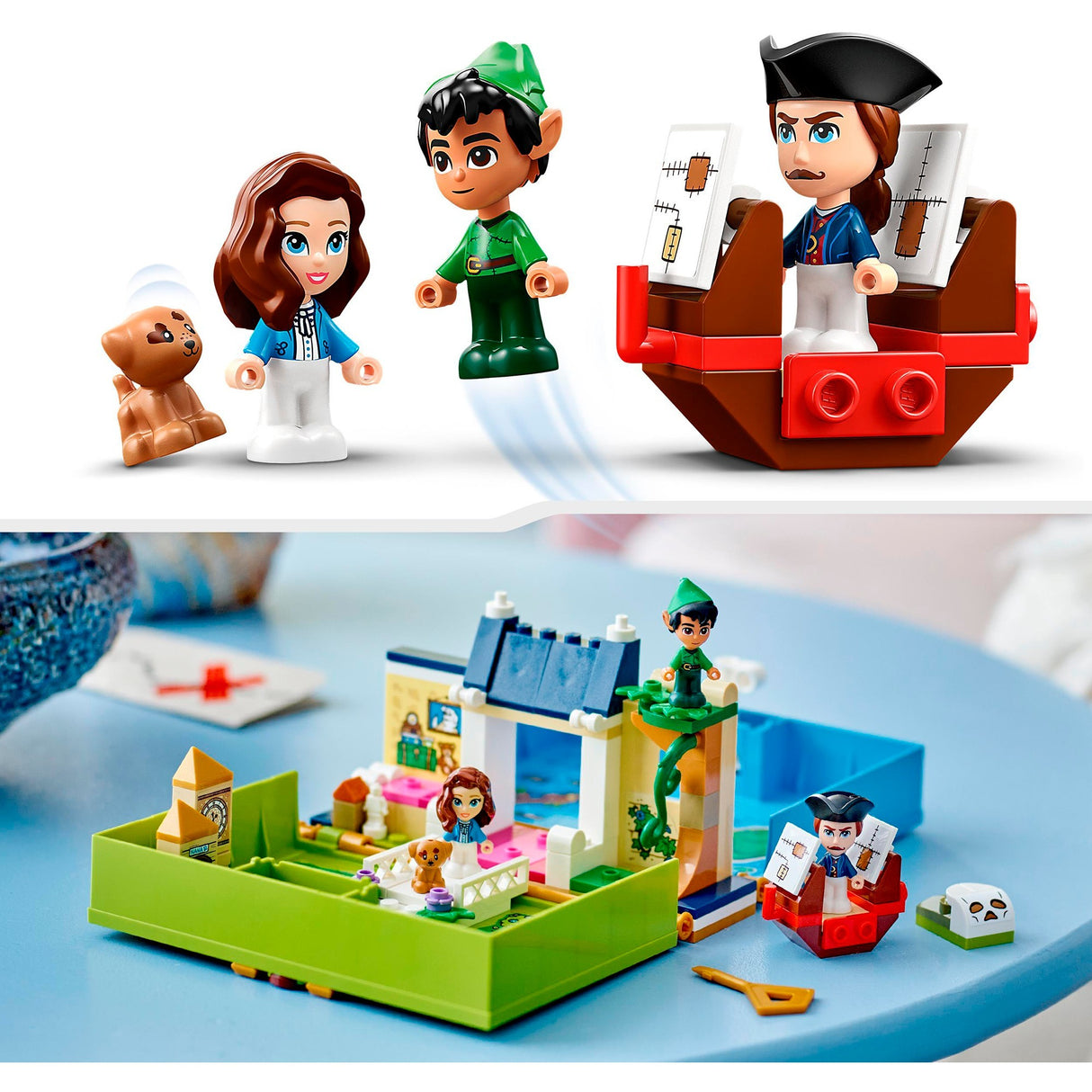 Lego Disney Peter Pan Wendys historiebokeventyrsett