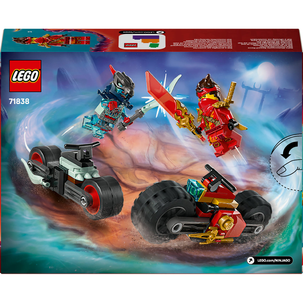 Lego Ninjago 71838 Kais Motorradrennen