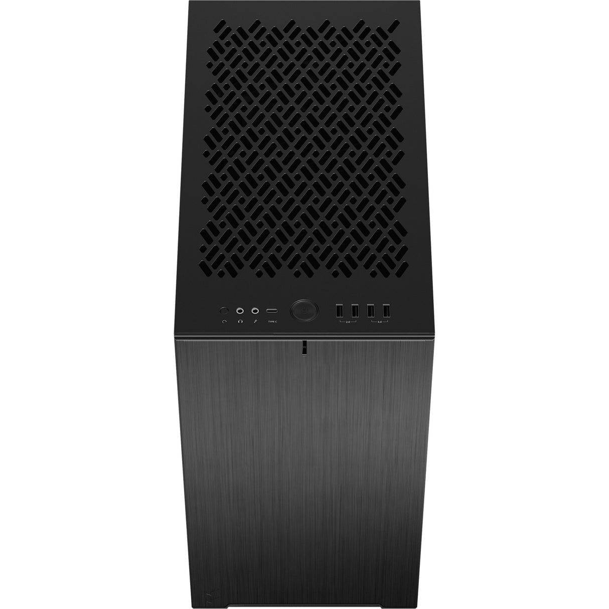 Diseño fractal Definir 7 mini sólido negro