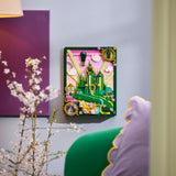 Lego 75685 wicked emerald city wall art