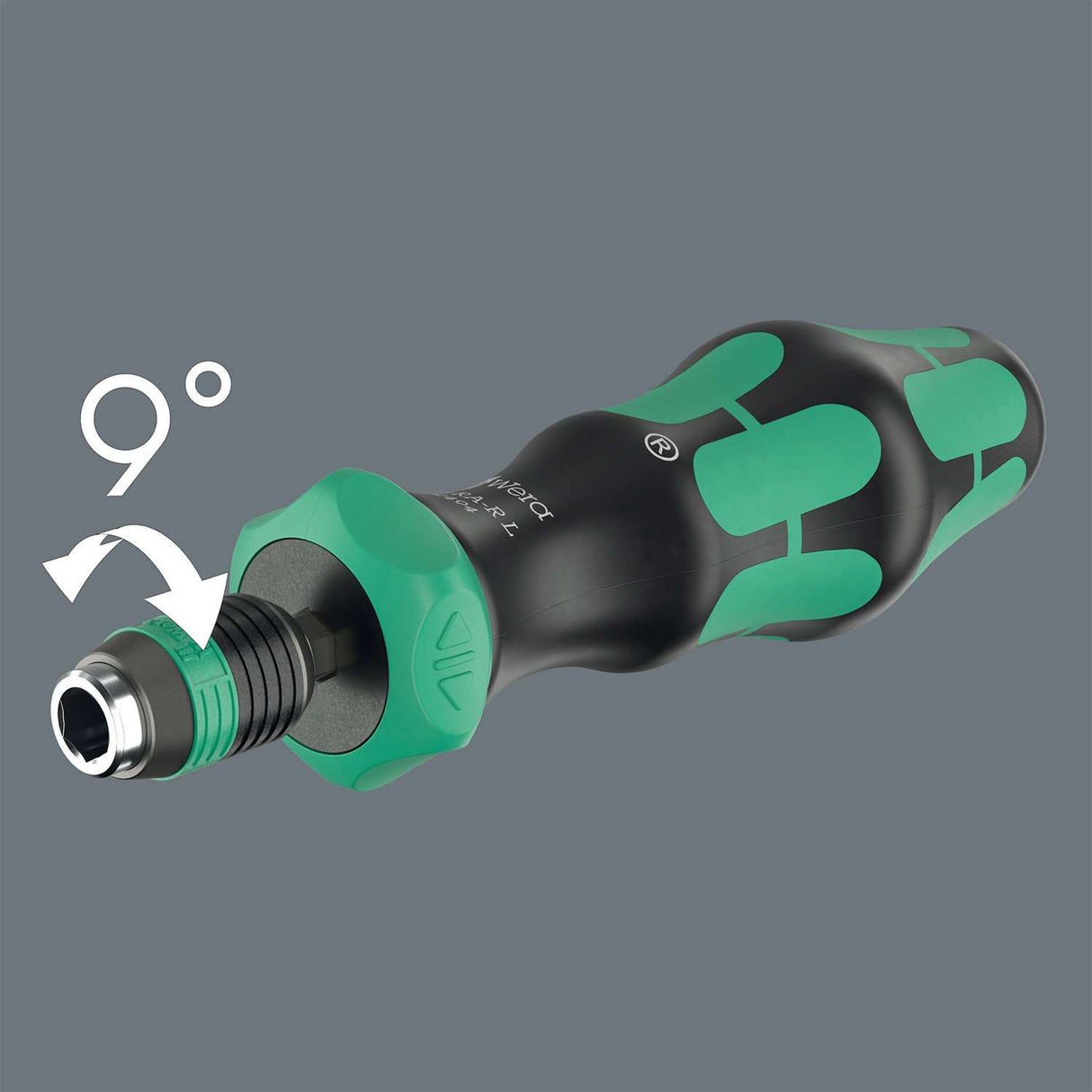 Wera 838 ra-r l hand-held bit holder 1 4 with ratchet function, screwdriver