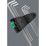 Wera 3950 PKL 9 L-key set, metric, stainless steel, 9 pieces - 1 piece - 05022720001