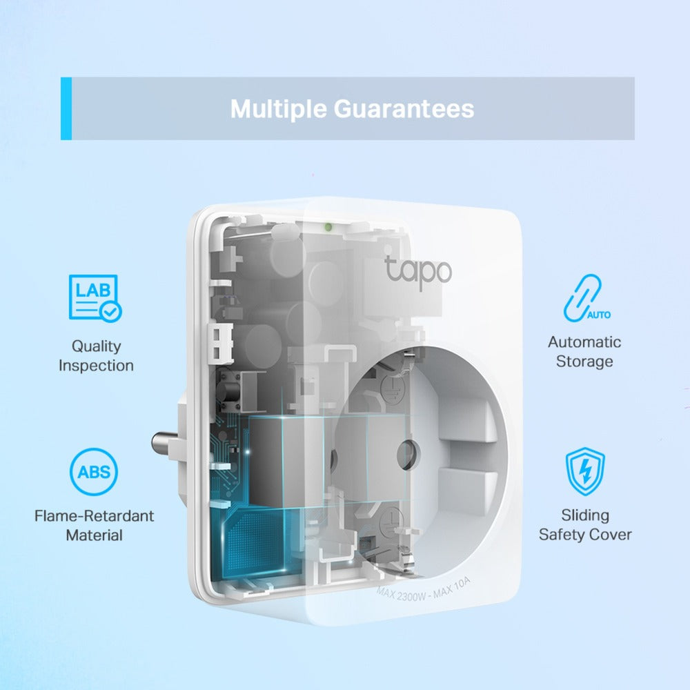 TP-Link Tapo P100 Mini Wifi StopContact (4 paquete)