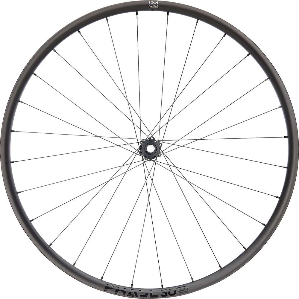 Newmen phase 30 light 29 6-bolt 15x110 fade carbon front wheel