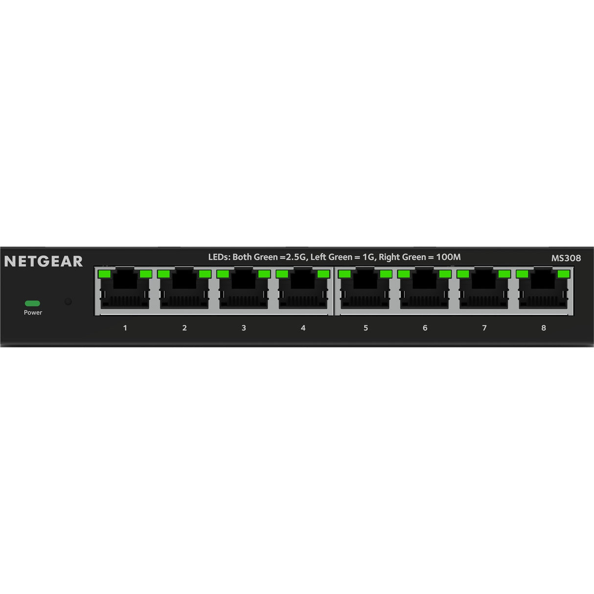 Switch non géré Ethernet multi-Gigabit Netgear à 8 ports 2,5 G
