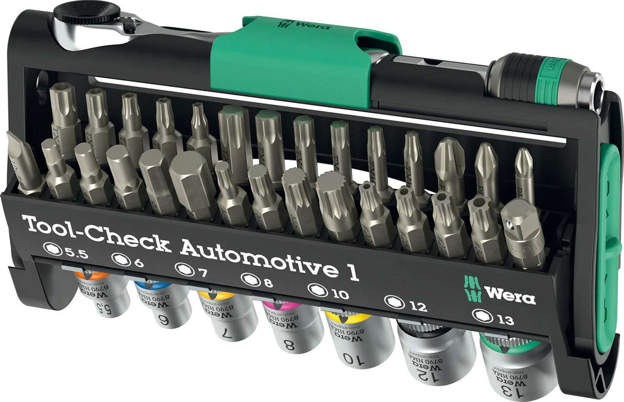 Wera tool-check automotive 1, 38 pieces