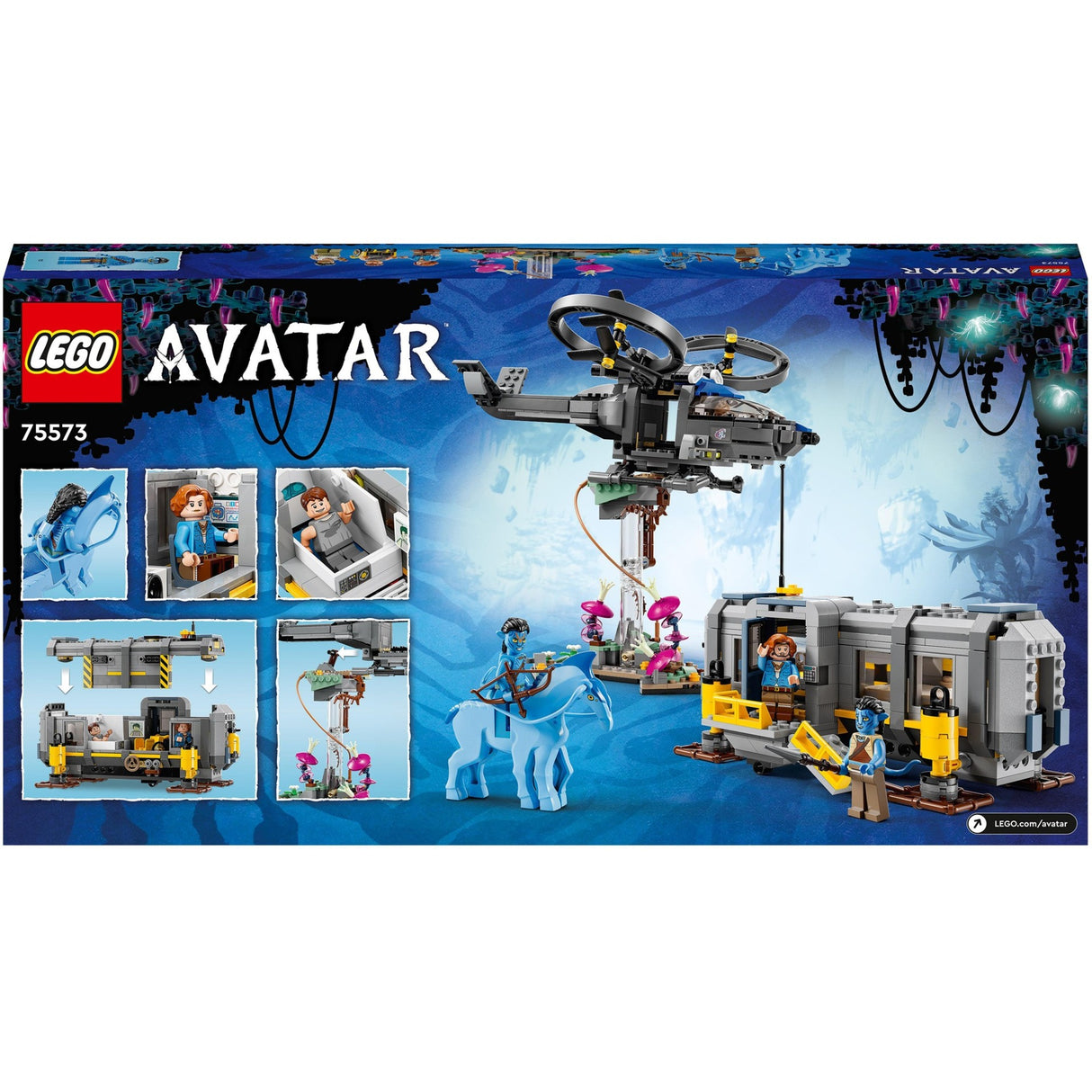 Lego Avatar - The Floating Mountains: Site 26 & RDA Samson Construction Toy (75573)