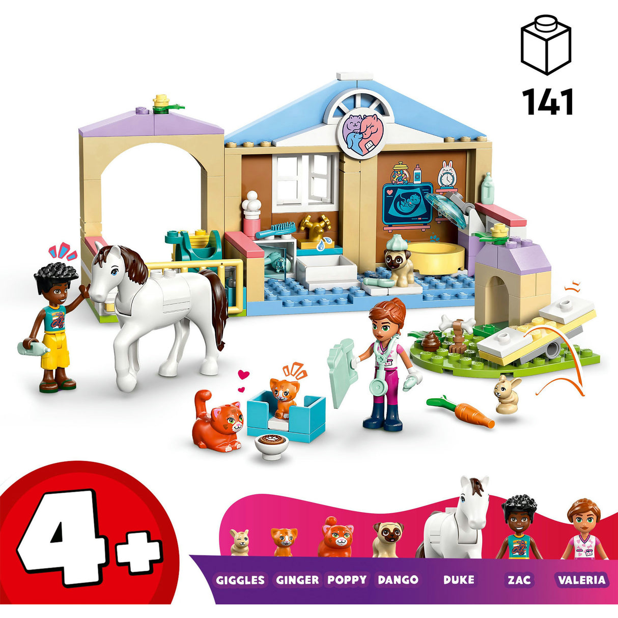 Lego friends 42696 clínica de mascotas