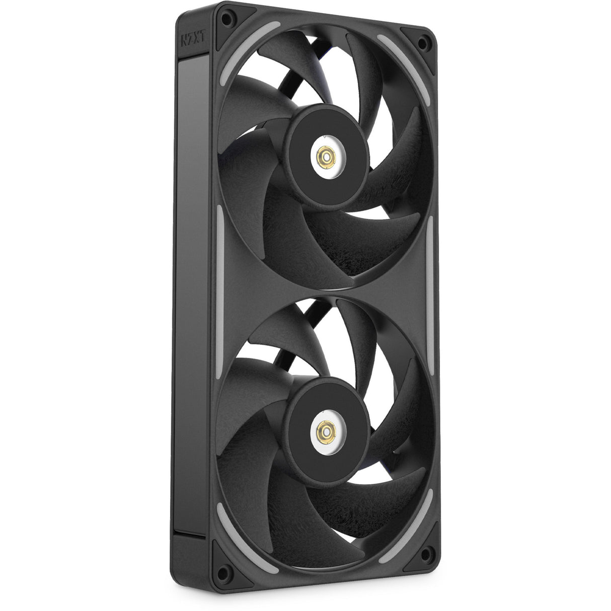 Nzxt f240x rgb case fans (zwart, 2 stuks, 240 x 120 x 30 mm, pwm)