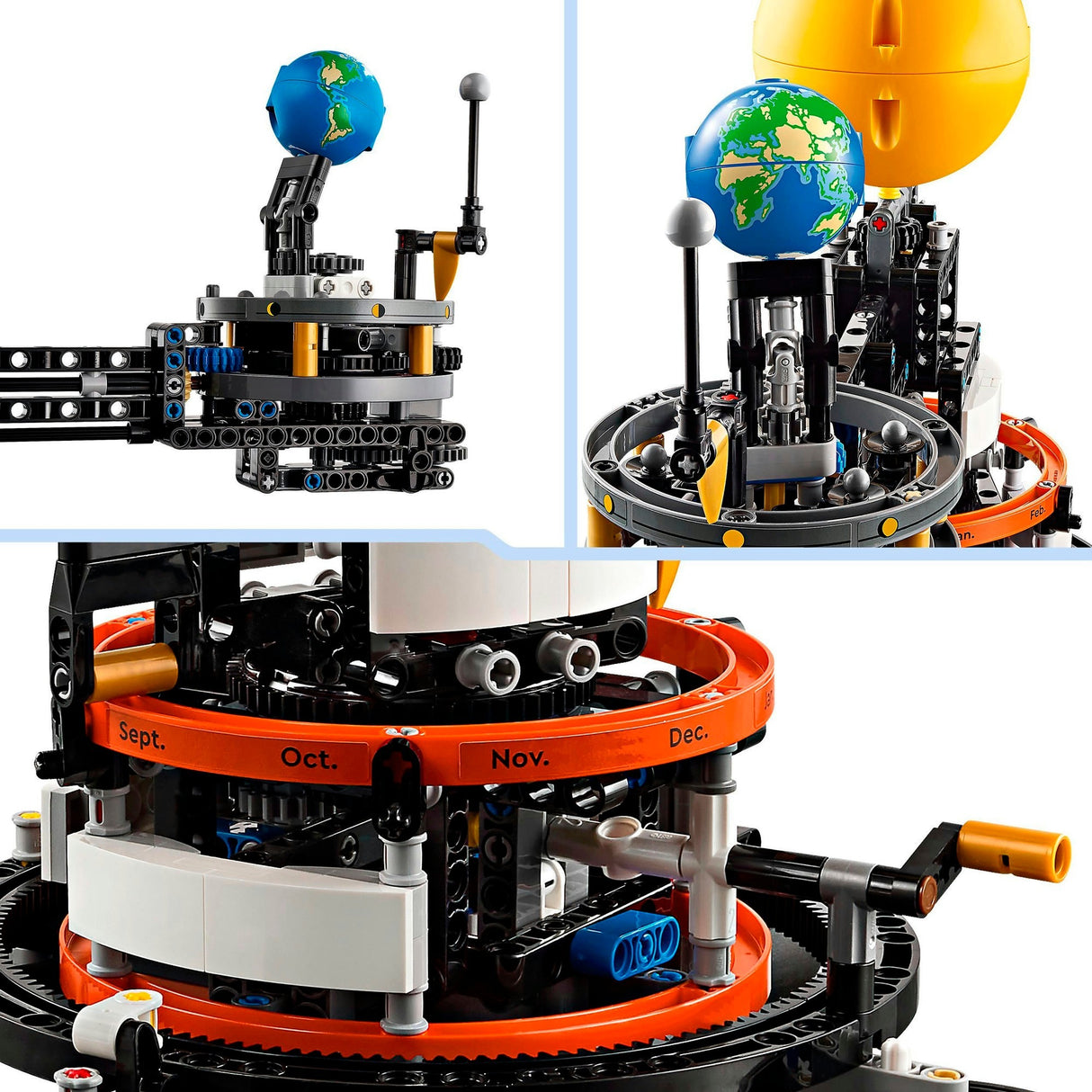 Lego Technic 42179 Ziemia i księżyc w ruchu