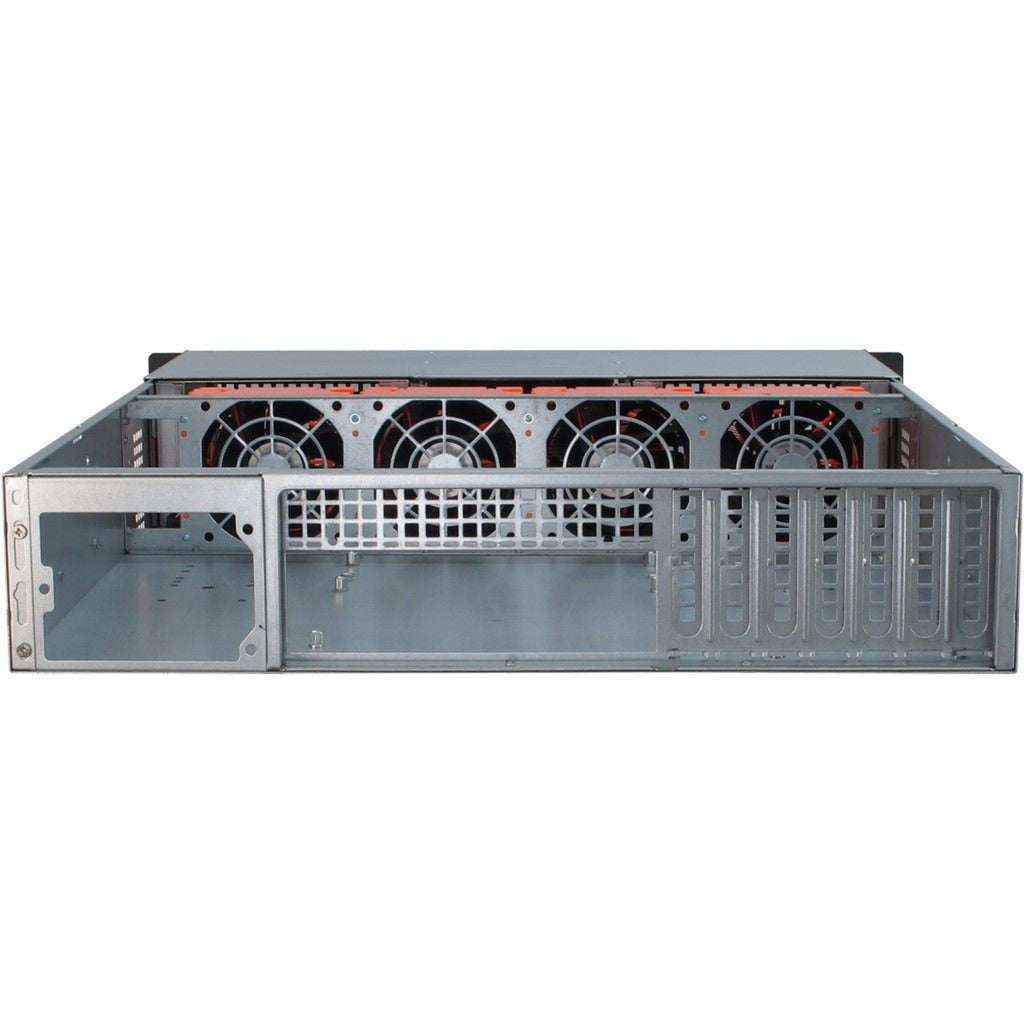 Inter-tech IPC 2U-20255 Rackmount Chassis (Black | 2x USB-A)