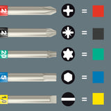 Wera Kraftform Kompakt 838 RA S Imperial Set 1