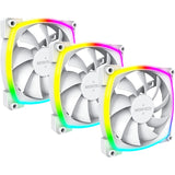 Montech AX120 Fan PWM 3-pack RGB Case Fans (White, 3 pieces, 120 x 120 x 25 mm)