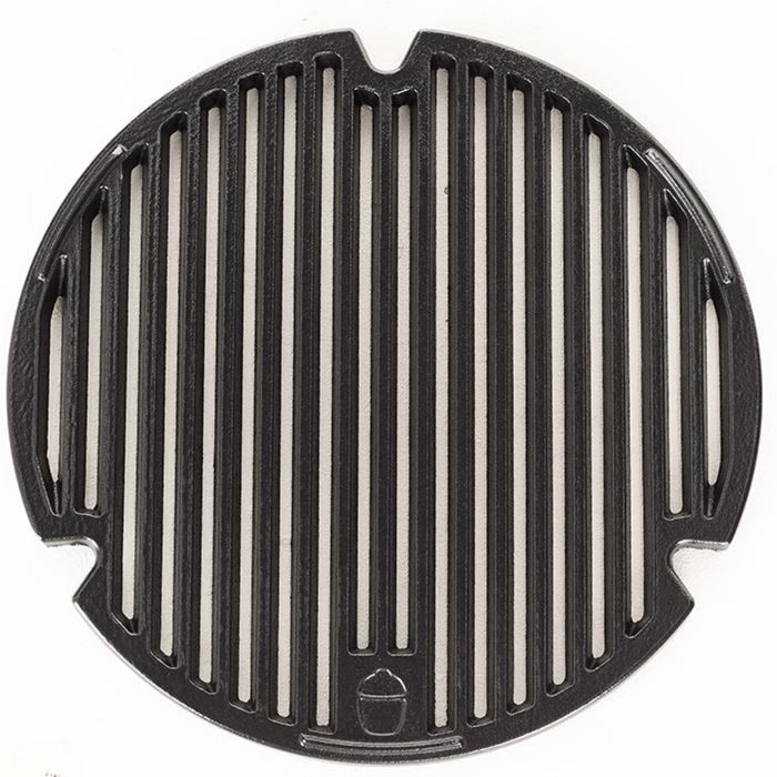 Kamado joe sear plate voor classic i, ii, iii en joe jr. grillrooster (zwart, ø 34cm)