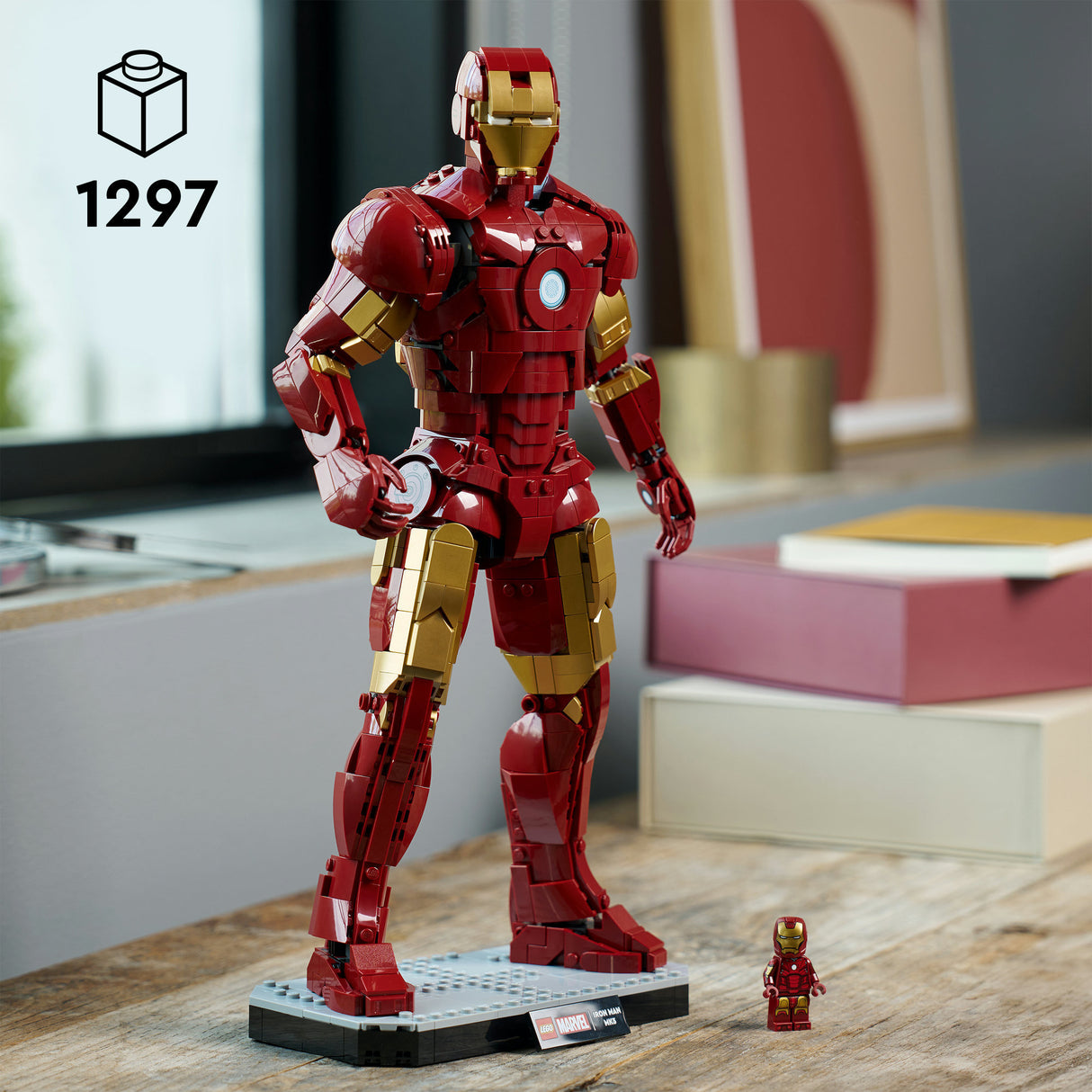Lego super heroes 76344 marvel iron man mark 3 samlerudgave