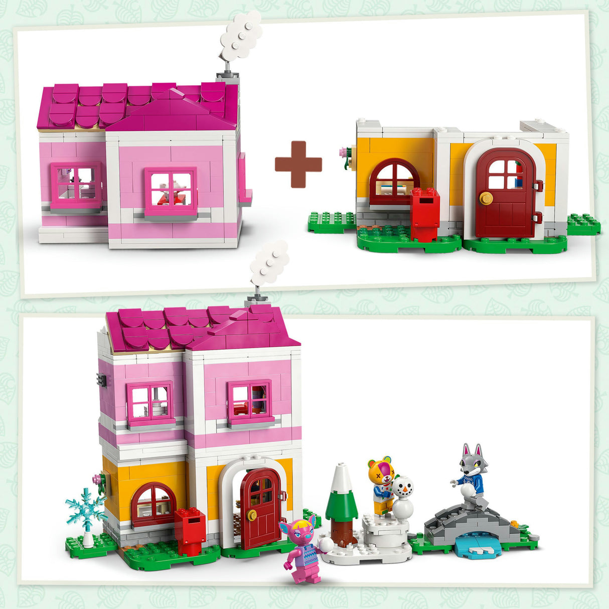 Lego animal crossing 77057 creative houses
