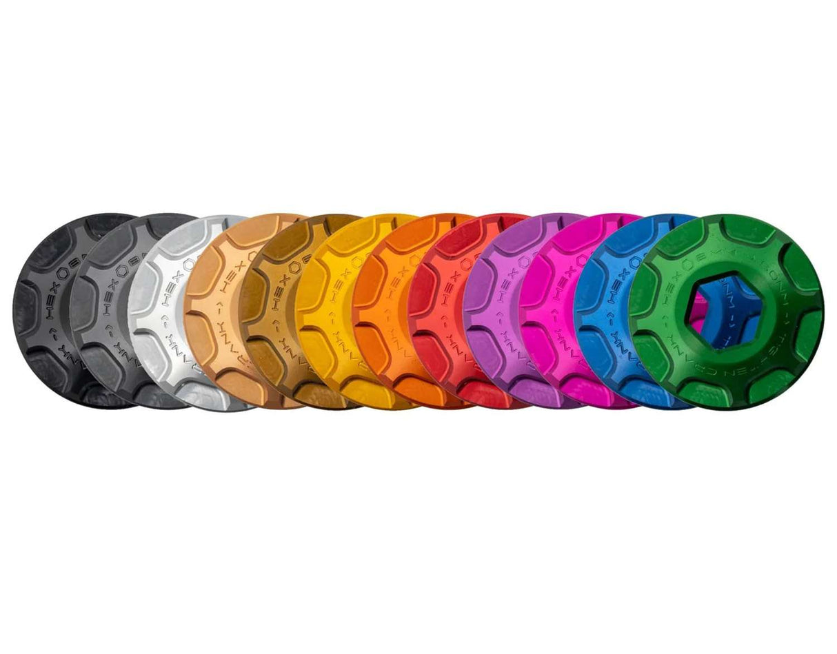 Oak components crank cap set for sram dub oak - m18 m30lh