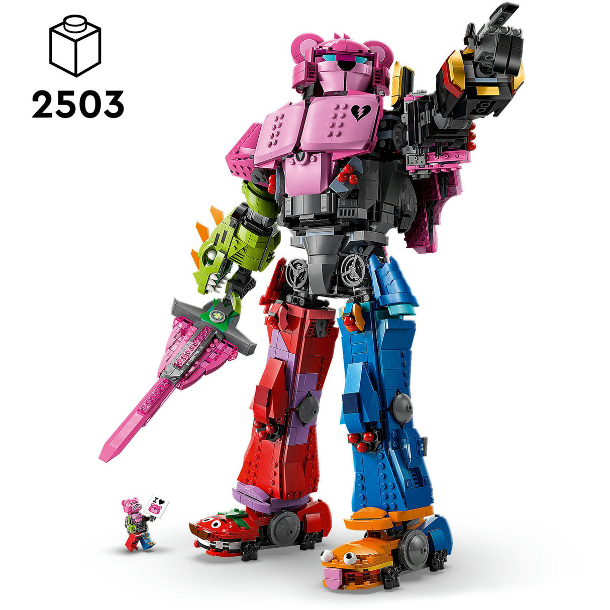 Lego 77078 fortnite mech csapatvezető