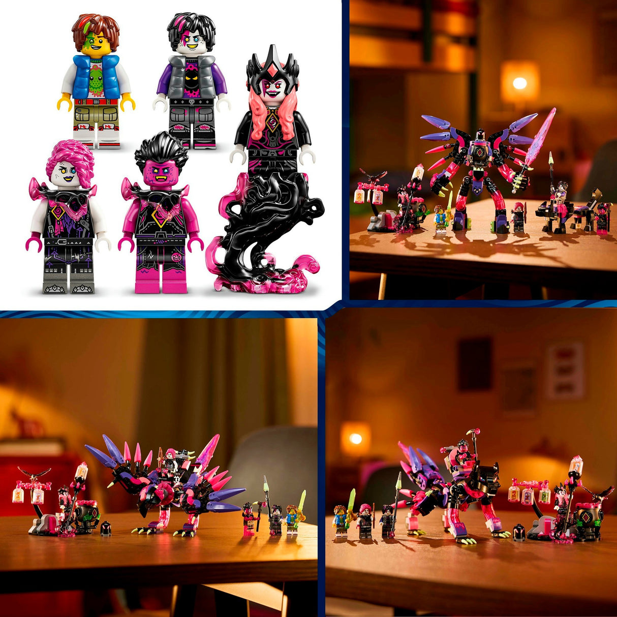 LEGO DREAMZZZ 71483 Nightmare Creatures of the Nether Witch