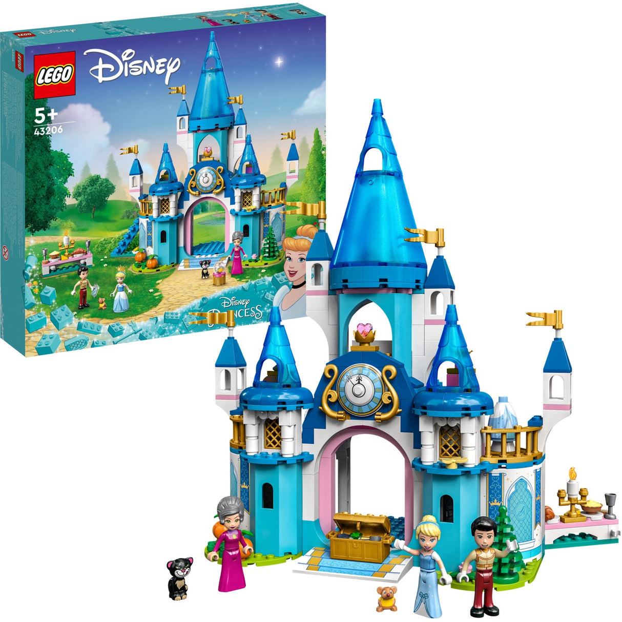 LEGO LEGO PRINCESS 43206 Hrad Popelky a princ