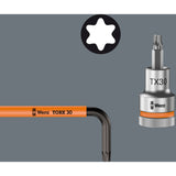 Wera Zuss Keys Set Torx 967 9 TX Multicolour HF 1