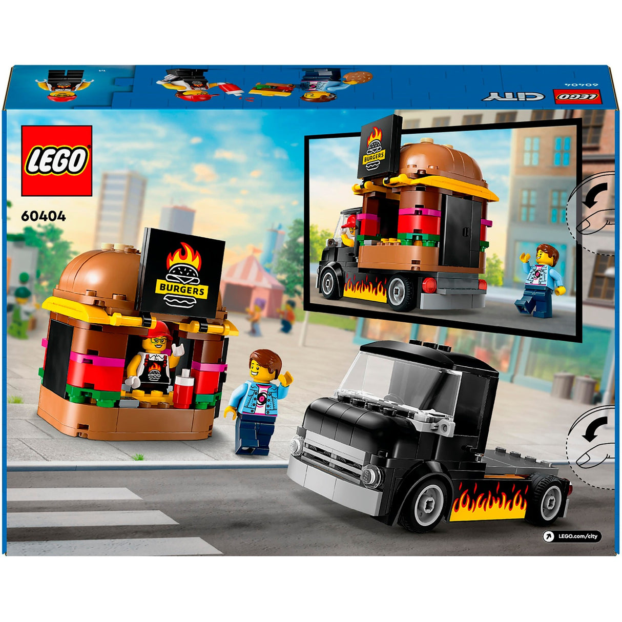 Lego City 60404 Hamburger Truck