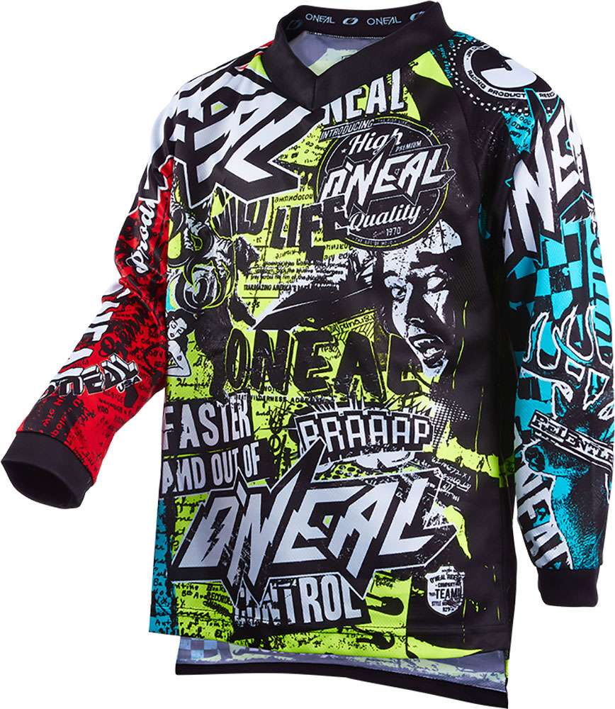 O'neal element wild - kid's mtb long sleeve jersey
