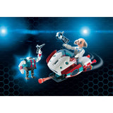 PlayMobil Super 4 SkyJet con el Dr. X Robot